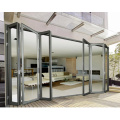 Folding Type Double Glazed Aluminium Exterior Door